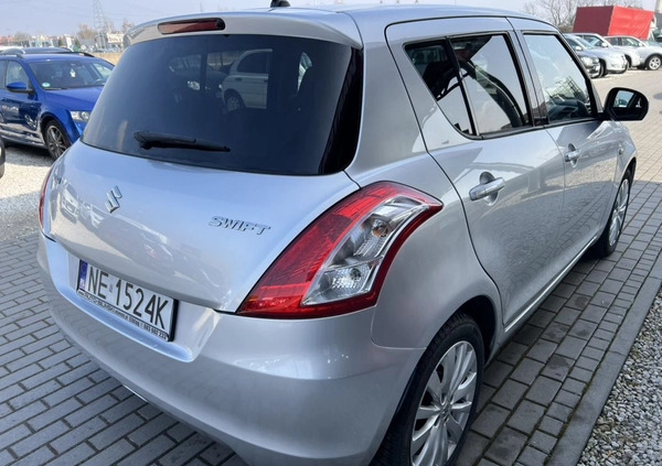 Suzuki Swift cena 23900 przebieg: 170000, rok produkcji 2013 z Krosno Odrzańskie małe 781